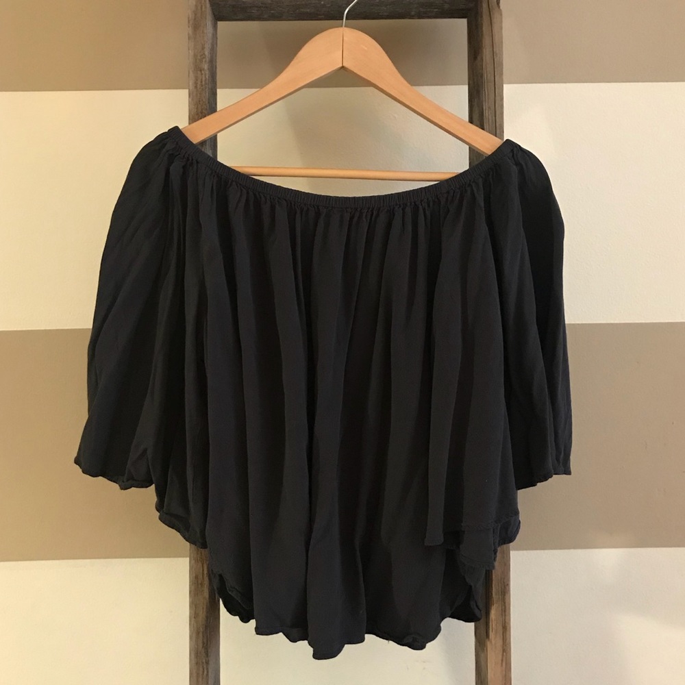 LOFT Flutter Sleeve Top